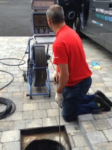 external water leak
