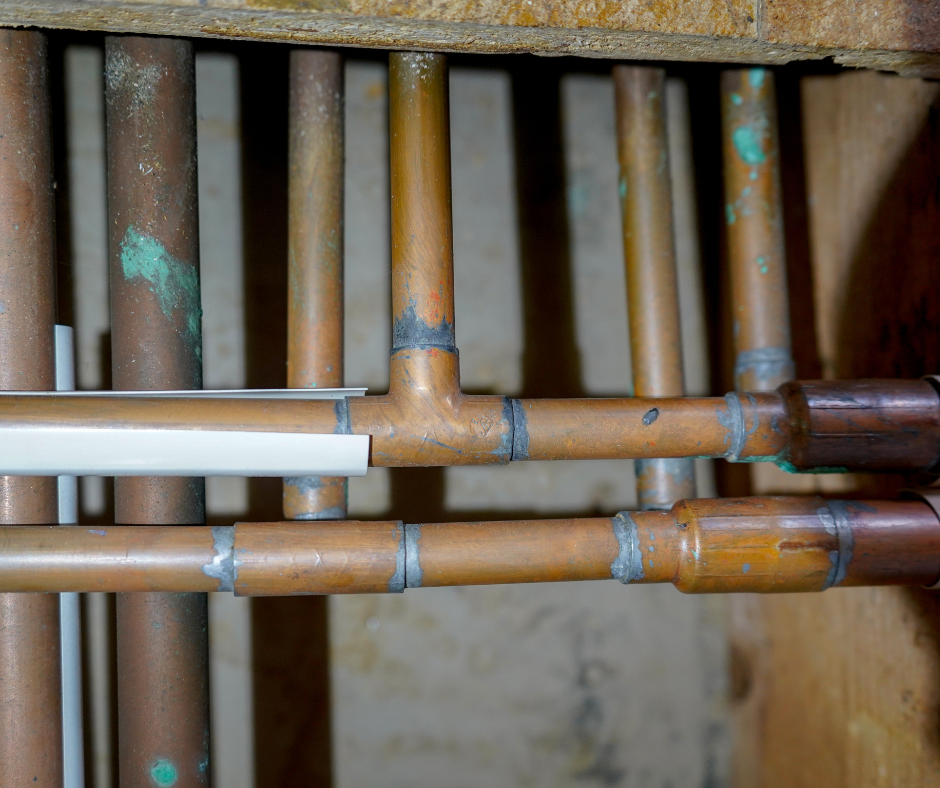 central heating pipes